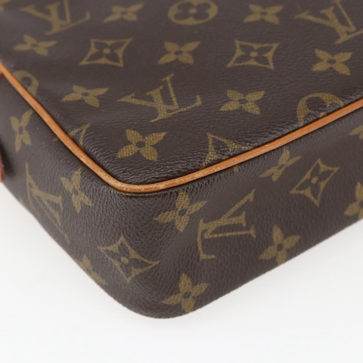 LOUIS VUITTON Monogram Compiegne 23 Clutch Bag M51847 LV Auth ka668