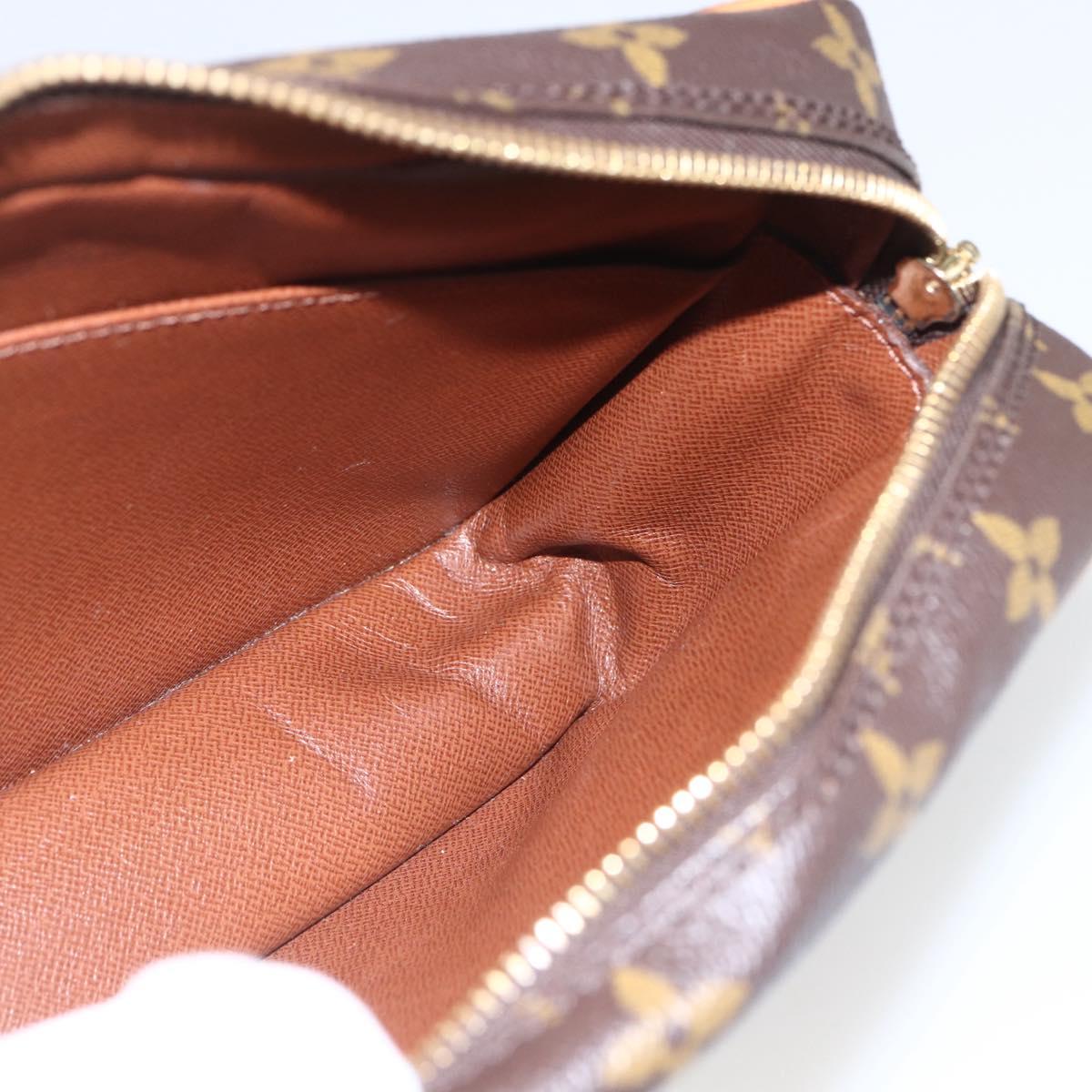 LOUIS VUITTON Monogram Compiegne 23 Clutch Bag M51847 LV Auth ka668