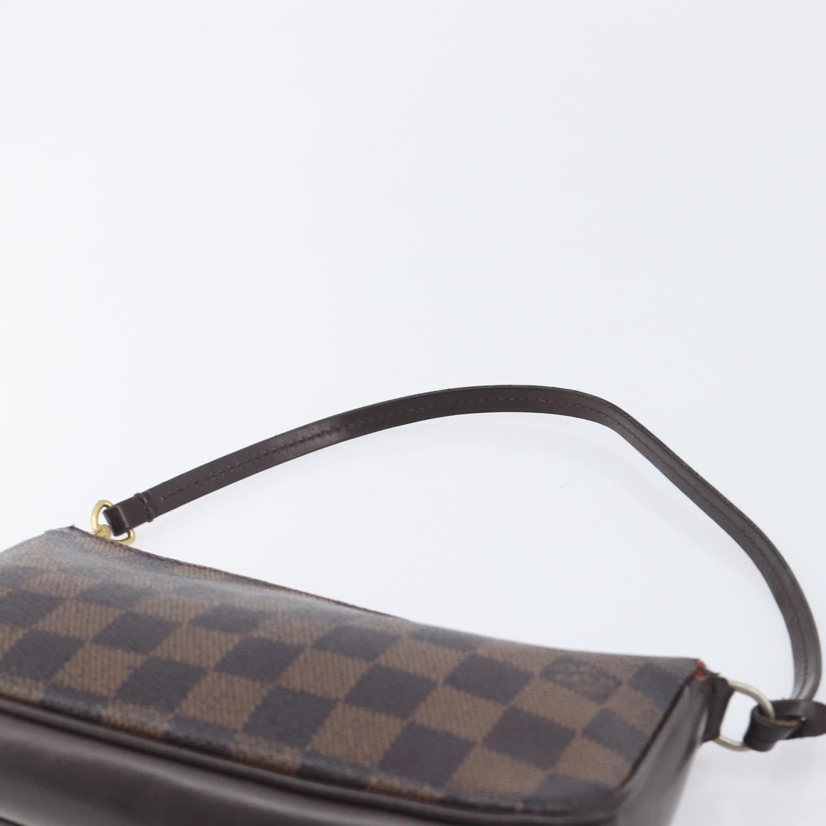LOUIS VUITTON Damier Ebene Pochette Accessoires Pouch N41206 LV Auth ka6680