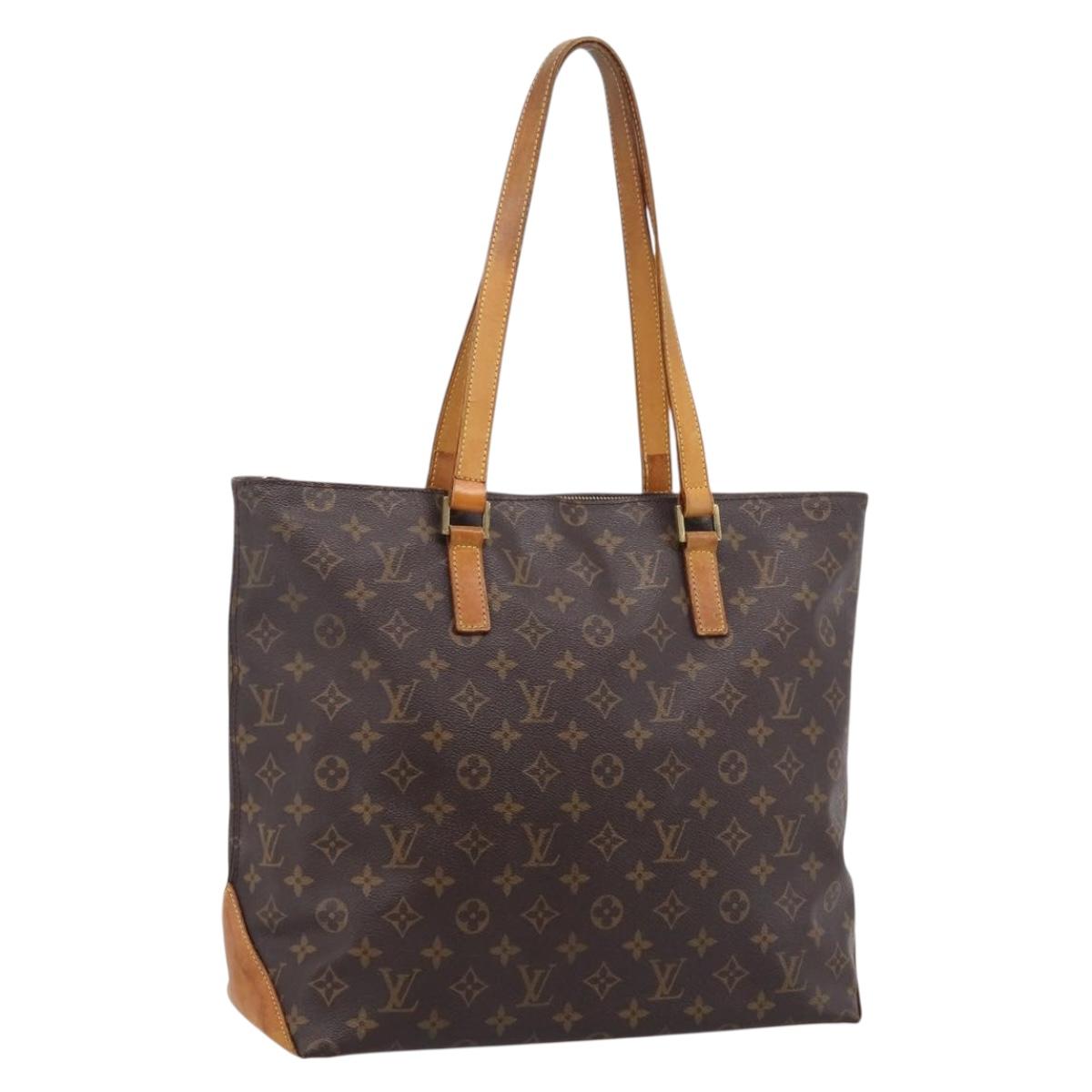 LOUIS VUITTON Monogram Cabas Mezzo Tote Bag M51151 LV Auth ka6685
