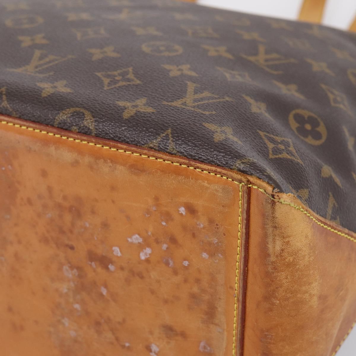 LOUIS VUITTON Monogram Cabas Mezzo Tote Bag M51151 LV Auth ka6685