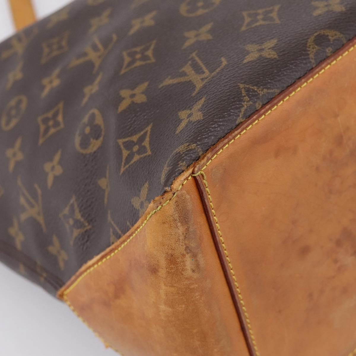 LOUIS VUITTON Monogram Cabas Mezzo Tote Bag M51151 LV Auth ka6685