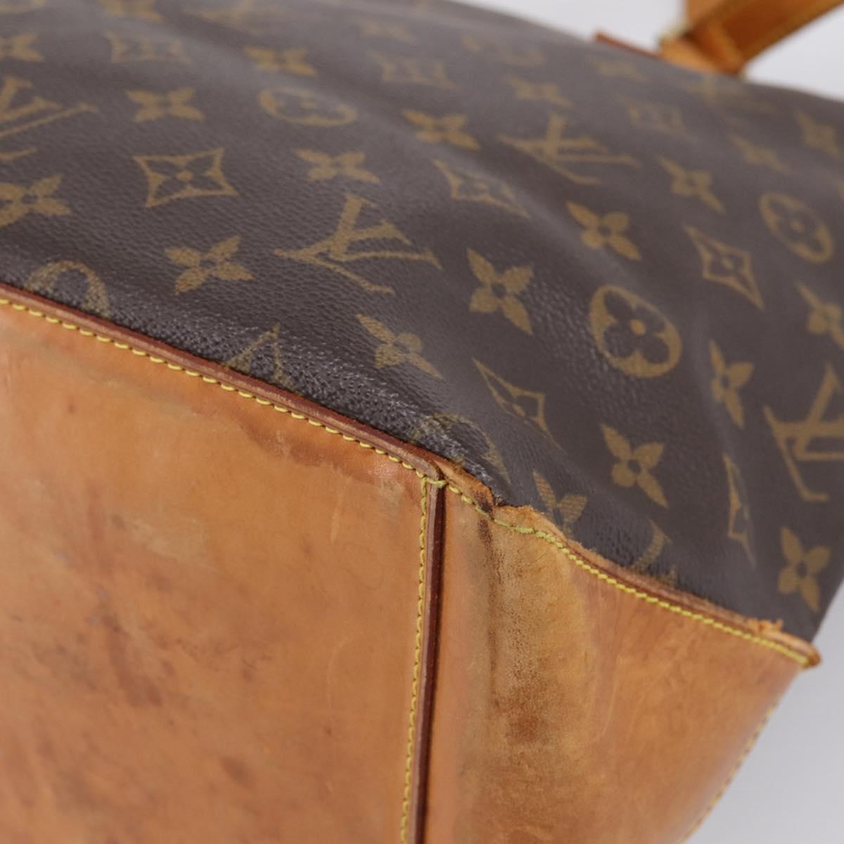 LOUIS VUITTON Monogram Cabas Mezzo Tote Bag M51151 LV Auth ka6685
