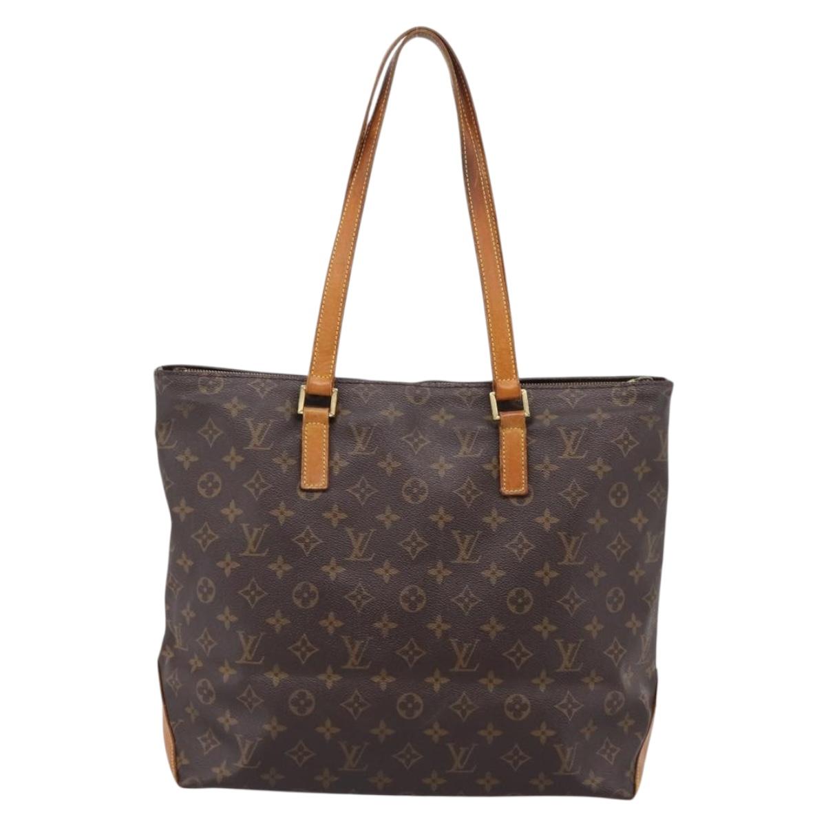 LOUIS VUITTON Monogram Cabas Mezzo Tote Bag M51151 LV Auth ka6685