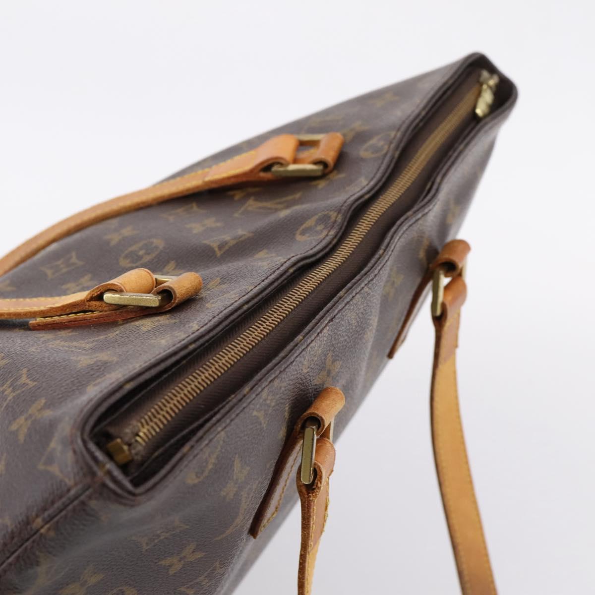 LOUIS VUITTON Monogram Cabas Mezzo Tote Bag M51151 LV Auth ka6685