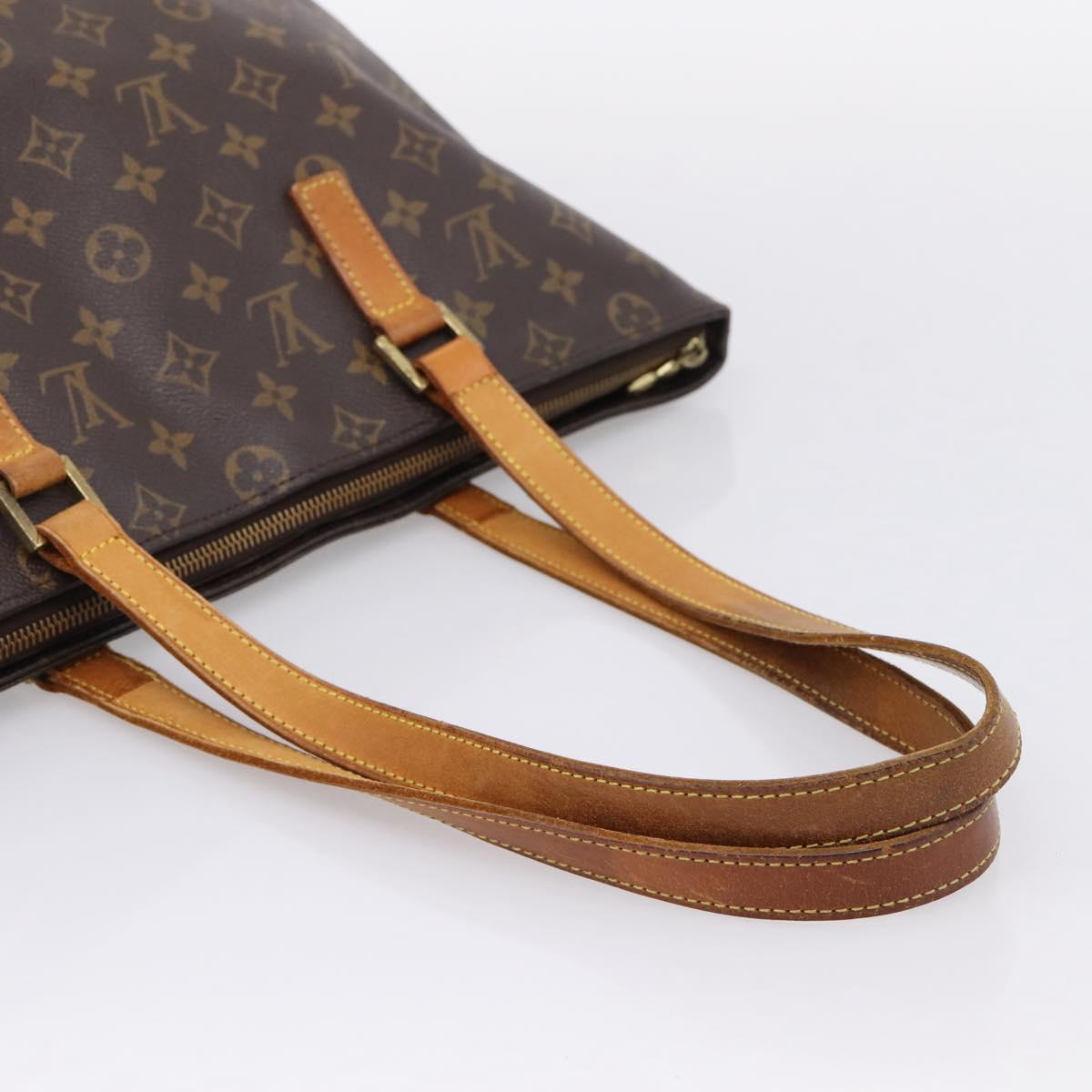 LOUIS VUITTON Monogram Cabas Mezzo Tote Bag M51151 LV Auth ka6685