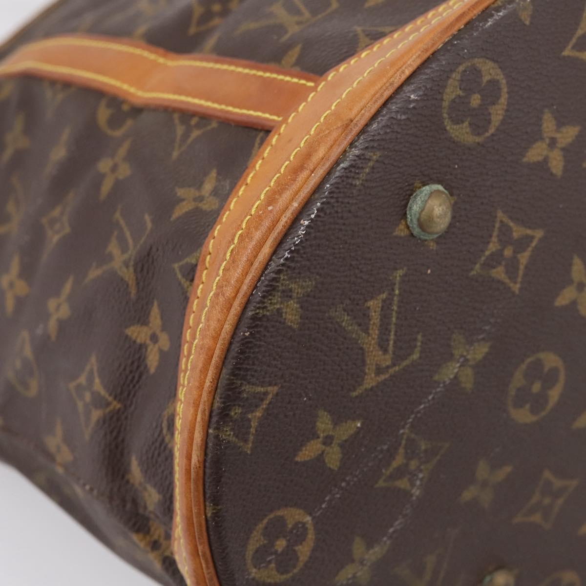 LOUIS VUITTON Monogram Bucket GM Shoulder Bag M42236 LV Auth ka6686