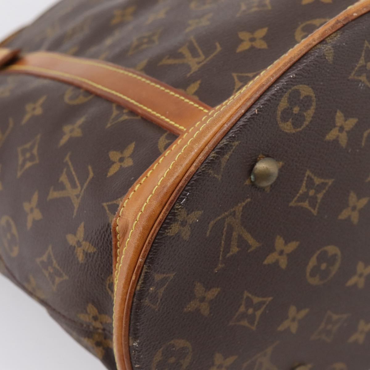 LOUIS VUITTON Monogram Bucket GM Shoulder Bag M42236 LV Auth ka6686