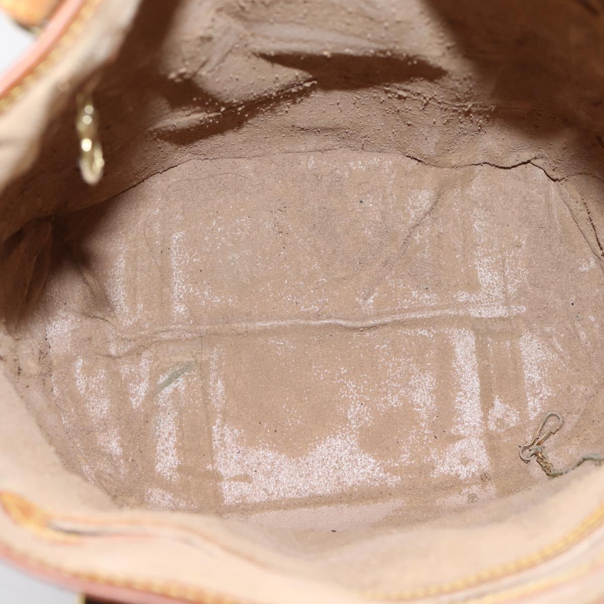 LOUIS VUITTON Monogram Bucket GM Shoulder Bag M42236 LV Auth ka6686