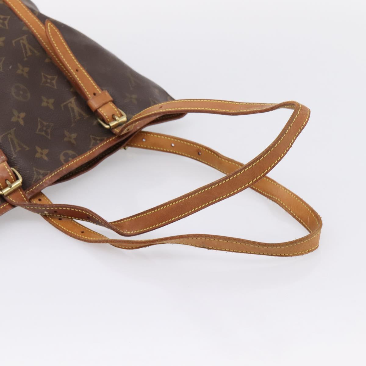 LOUIS VUITTON Monogram Bucket GM Shoulder Bag M42236 LV Auth ka6686