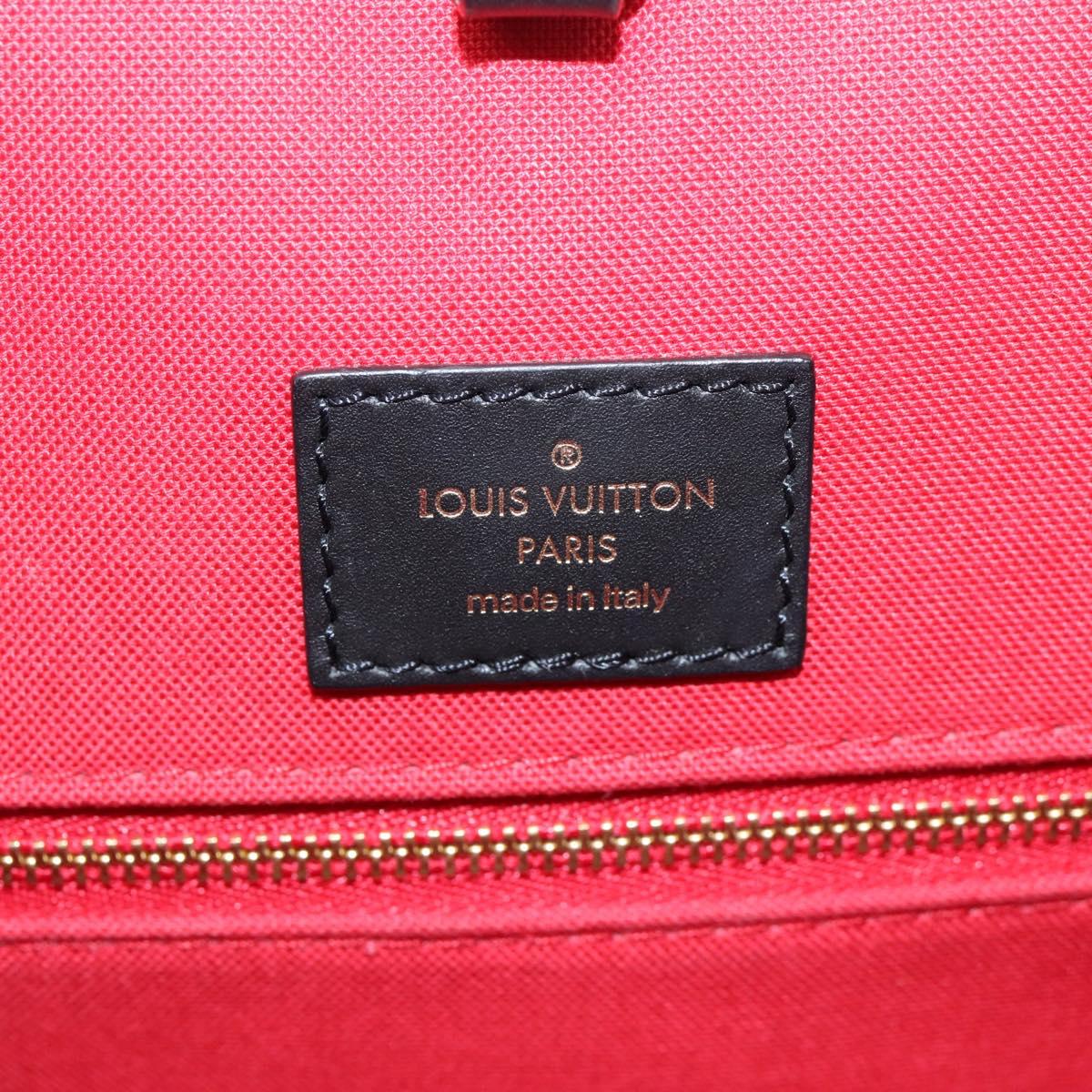 LOUIS VUITTON Monogram Reverse Giant On The Go MM Tote Bag M45321 Auth ka6696M