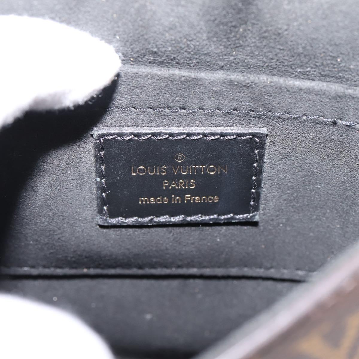 LOUIS VUITTON Monogram Reverse Camera Box Hand Bag M82465 LV Auth ka6702A