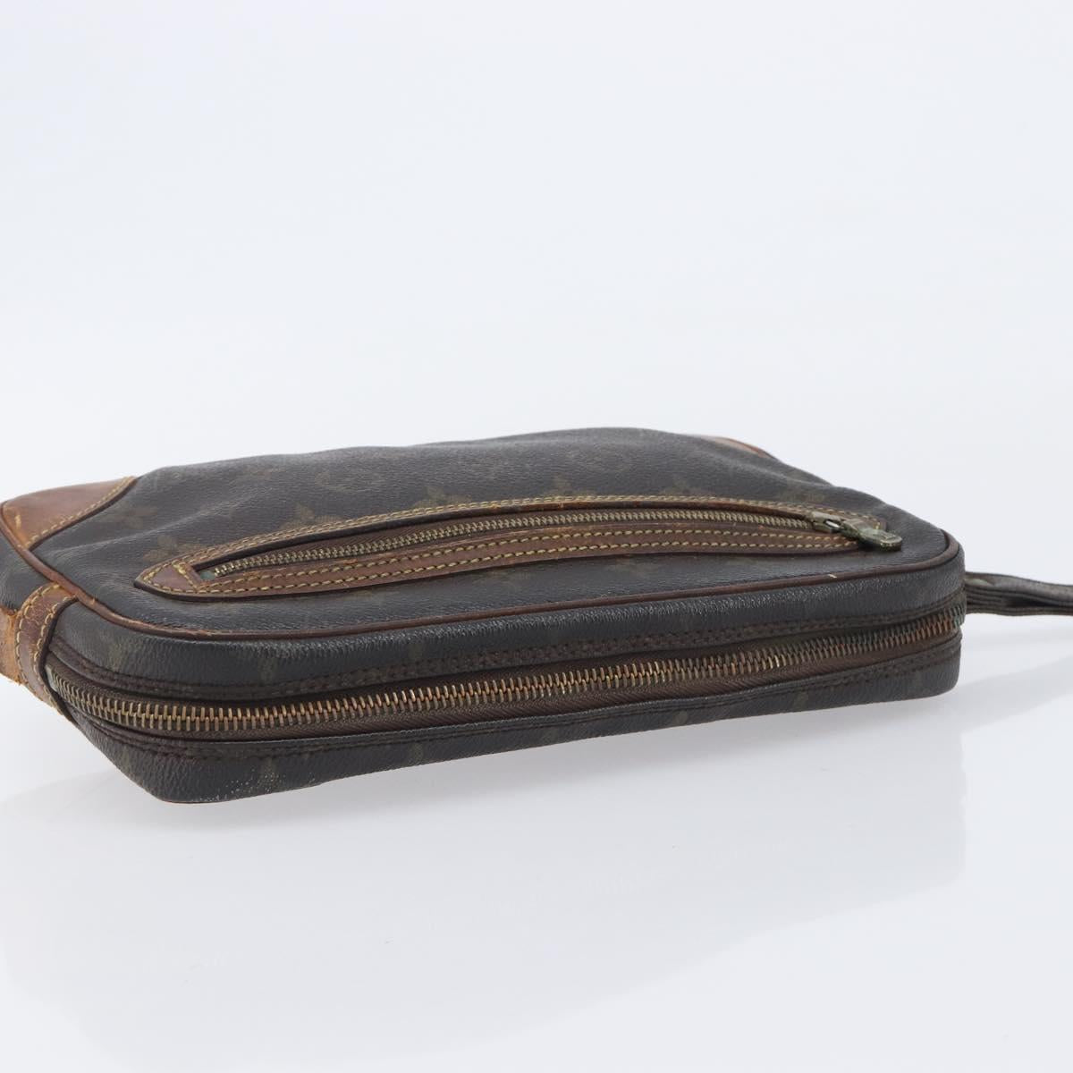 LOUIS VUITTON Monogram Marly Dragonne GM Clutch Bag M51825 LV Auth ka6705