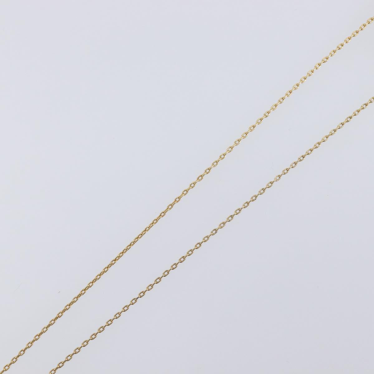 GIVENCHY Necklace Metal 4 Set Gold Tone Silver Auth ka6706