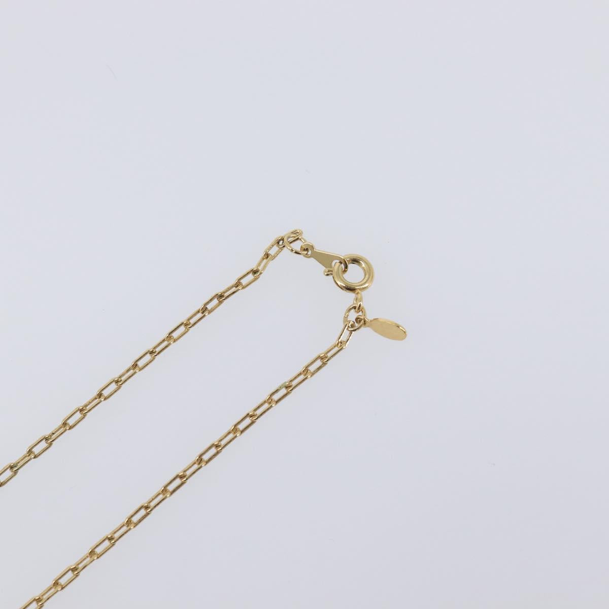 GIVENCHY Necklace Metal 4 Set Gold Tone Silver Auth ka6706