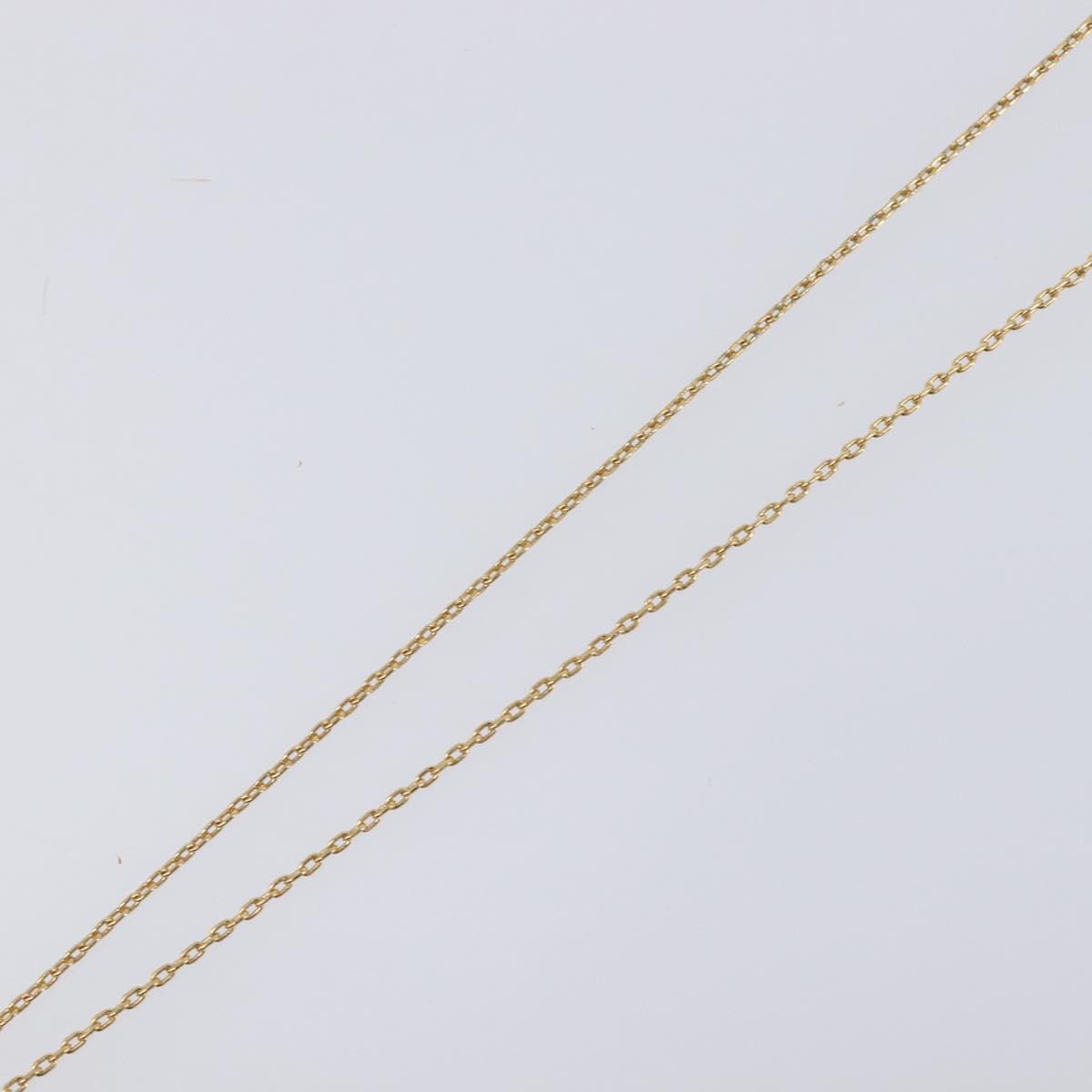 GIVENCHY Necklace Metal 4 Set Gold Tone Silver Auth ka6706