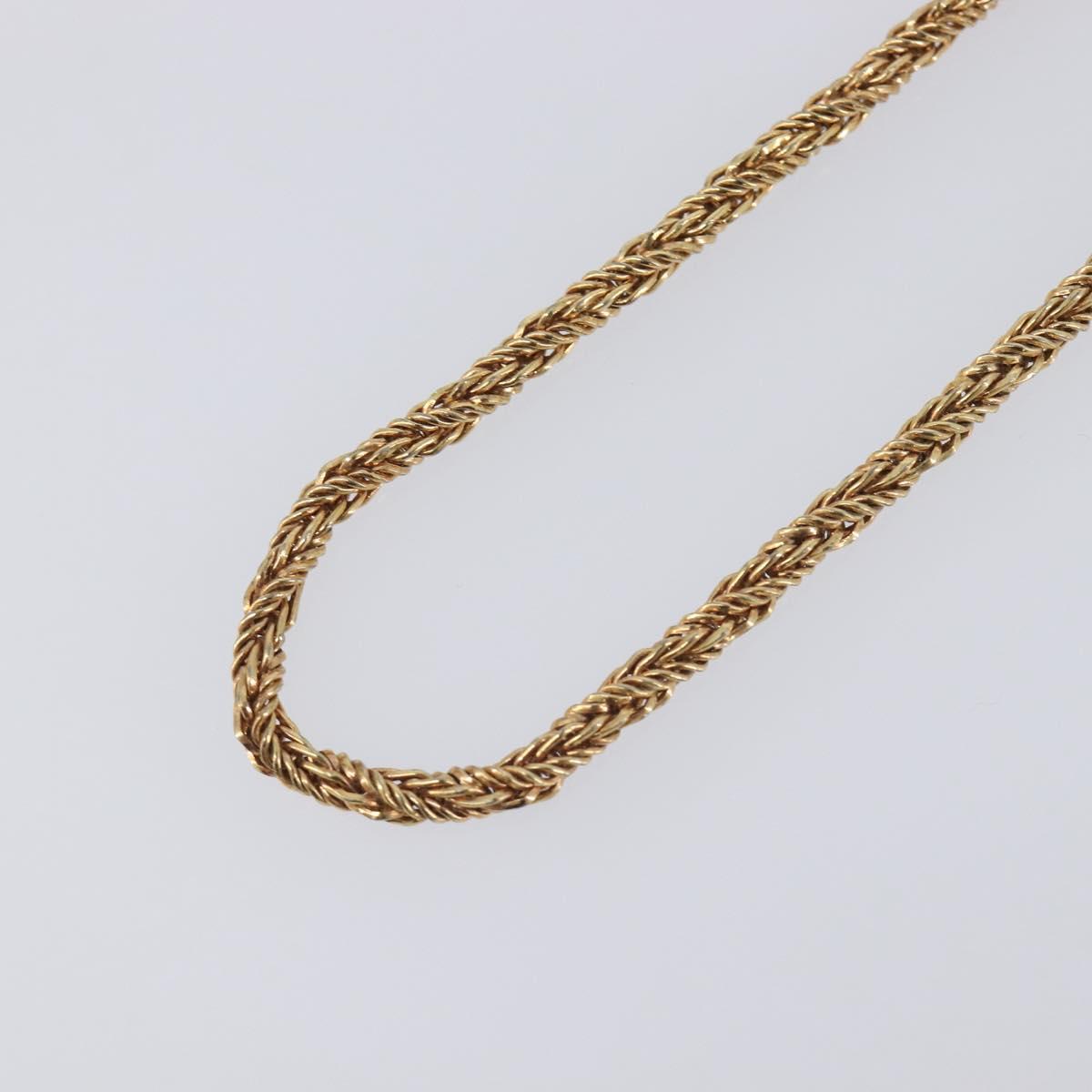 Christian Dior Bracelet Metal Gold Tone Auth ka6709
