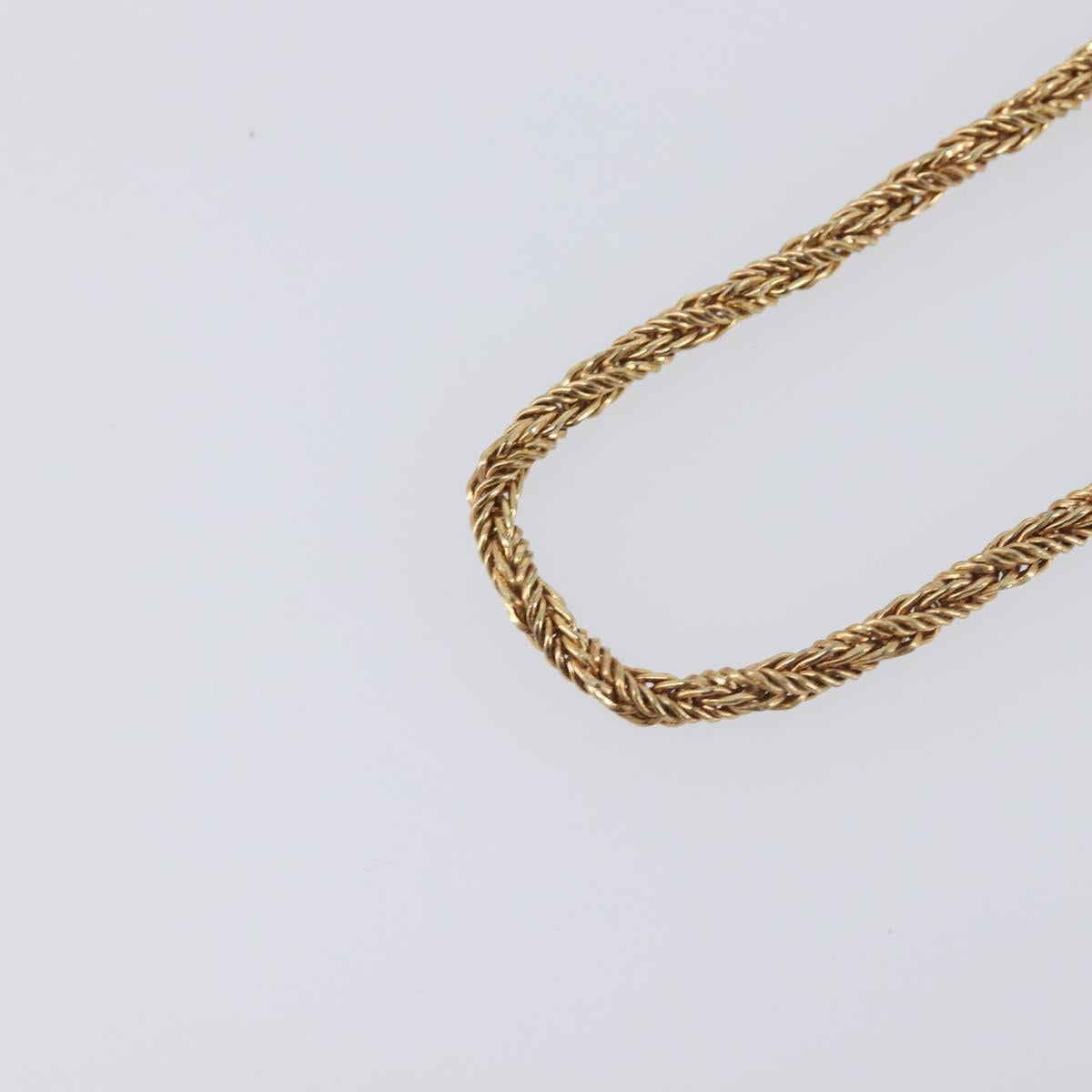 Christian Dior Bracelet Metal Gold Tone Auth ka6709