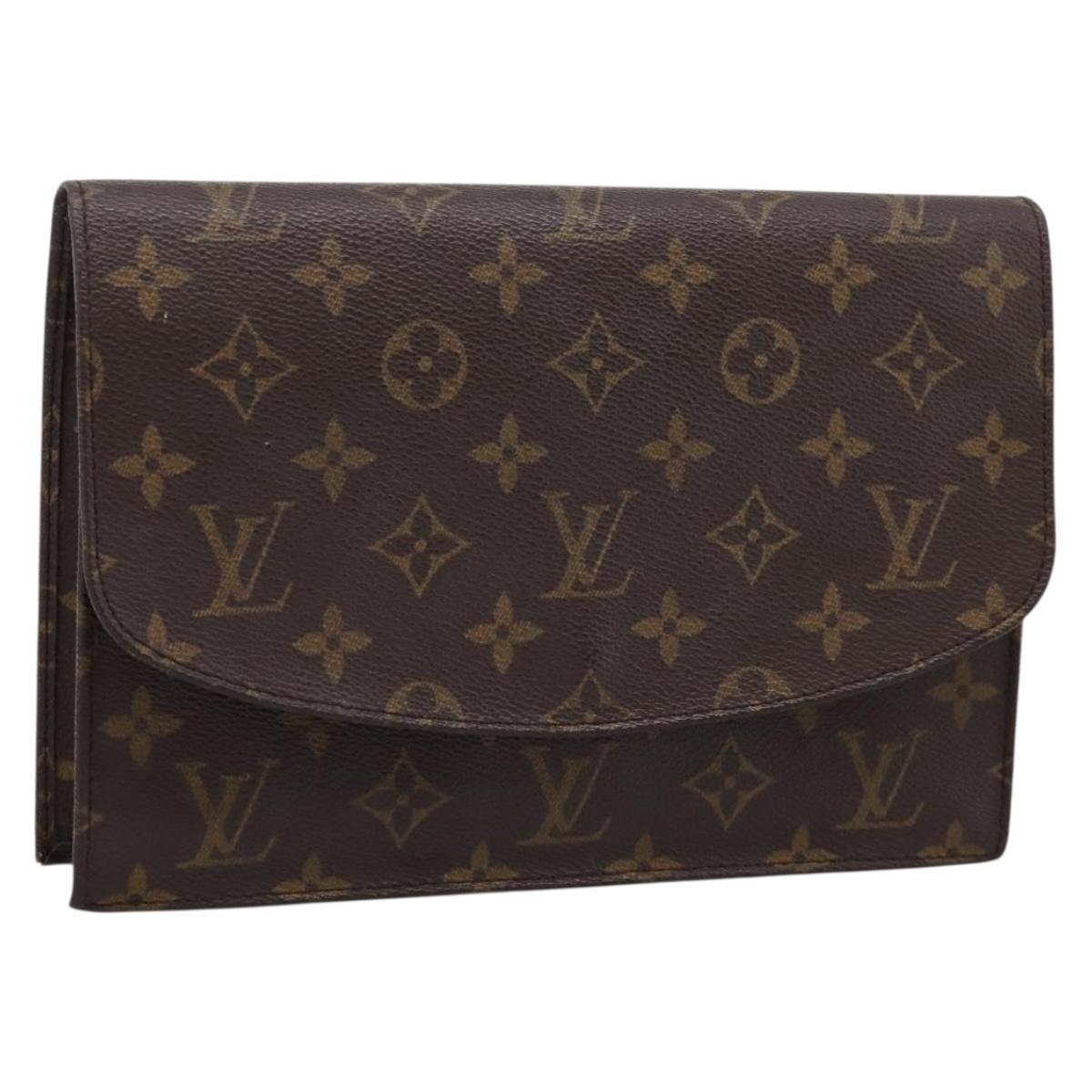 LOUIS VUITTON Monogram Pochette Rabat 23 Clutch Bag M51931 LV Auth ka6717