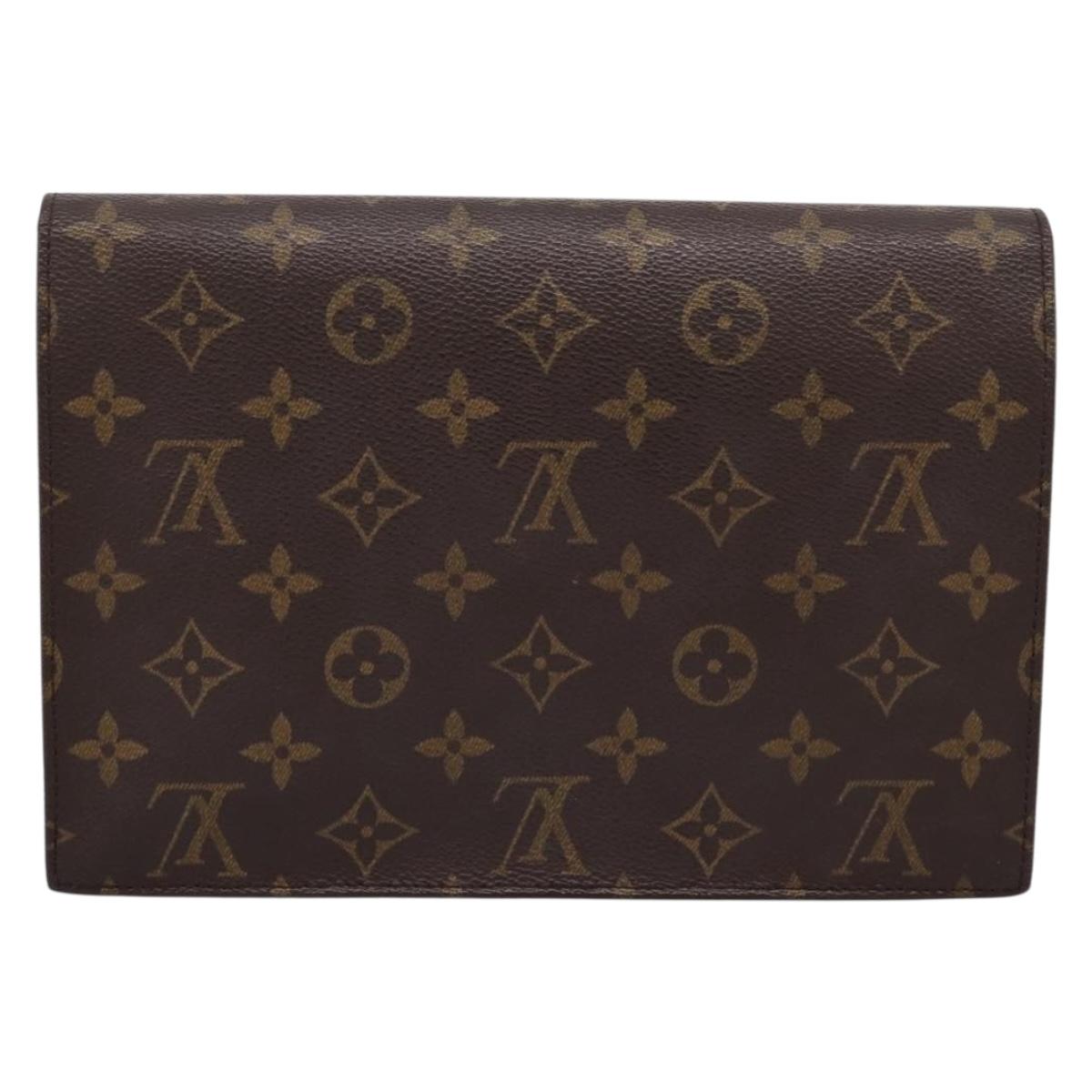 LOUIS VUITTON Monogram Pochette Rabat 23 Clutch Bag M51931 LV Auth ka6717