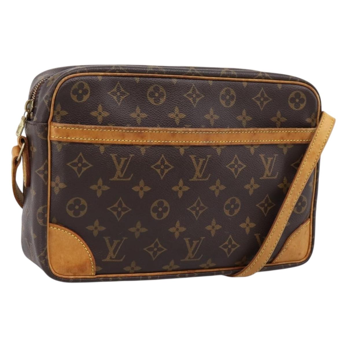 LOUIS VUITTON Monogram Trocadero 30 Shoulder Bag M51272 LV Auth ka6719