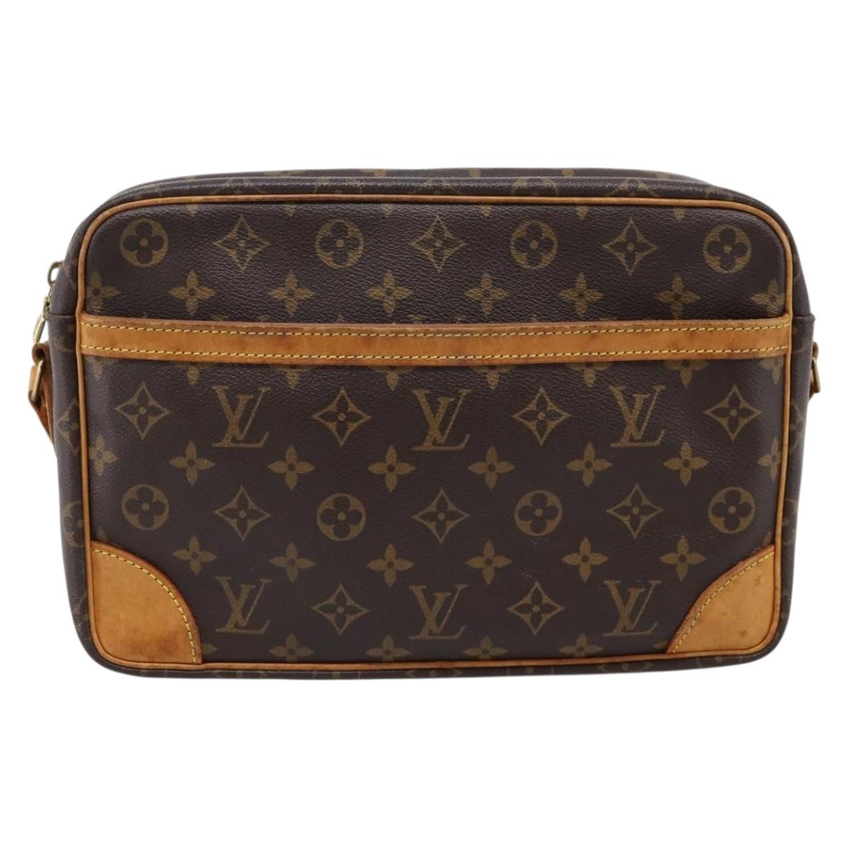 LOUIS VUITTON Monogram Trocadero 30 Shoulder Bag M51272 LV Auth ka6719