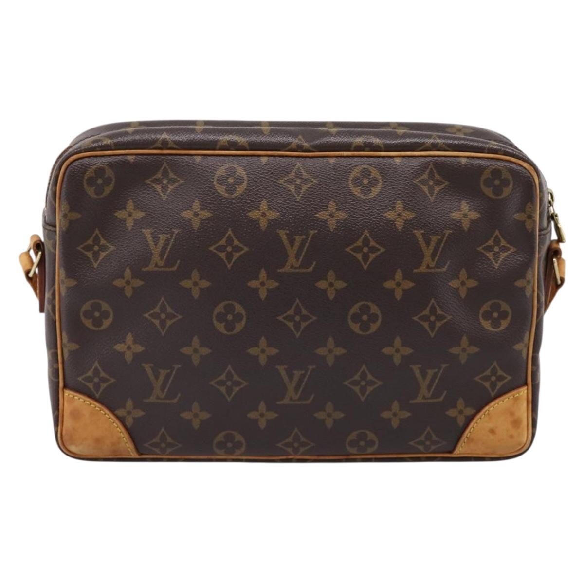 LOUIS VUITTON Monogram Trocadero 30 Shoulder Bag M51272 LV Auth ka6719