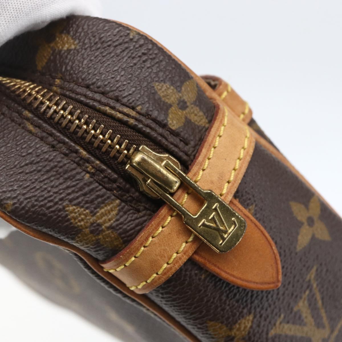 LOUIS VUITTON Monogram Compiegne 23 Clutch Bag M51847 LV Auth ka672