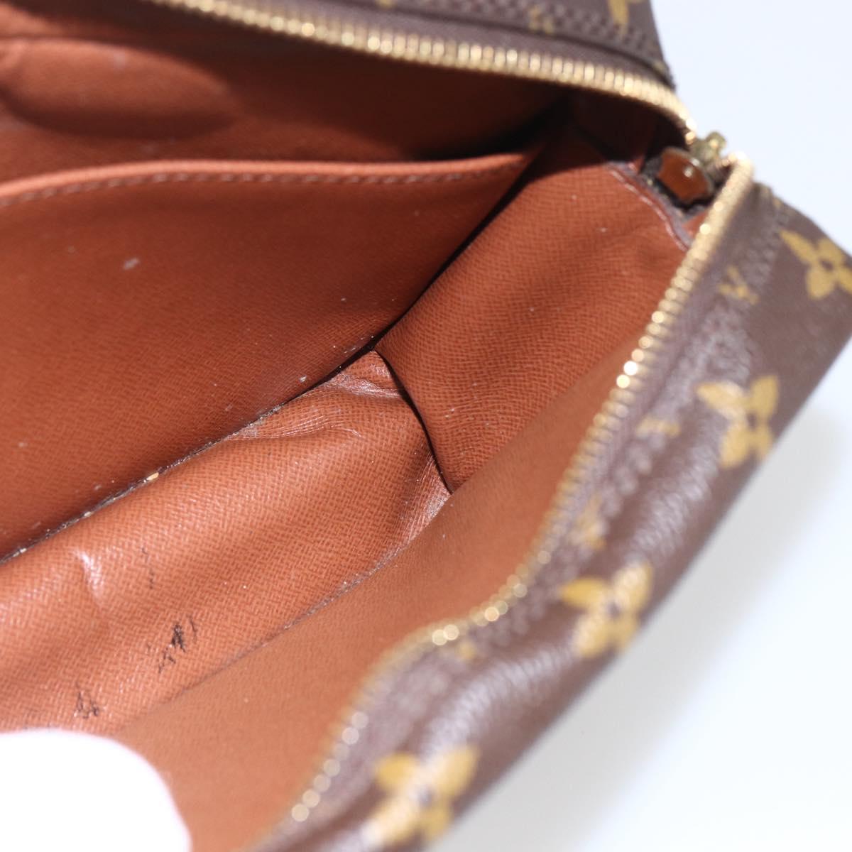 LOUIS VUITTON Monogram Compiegne 23 Clutch Bag M51847 LV Auth ka672