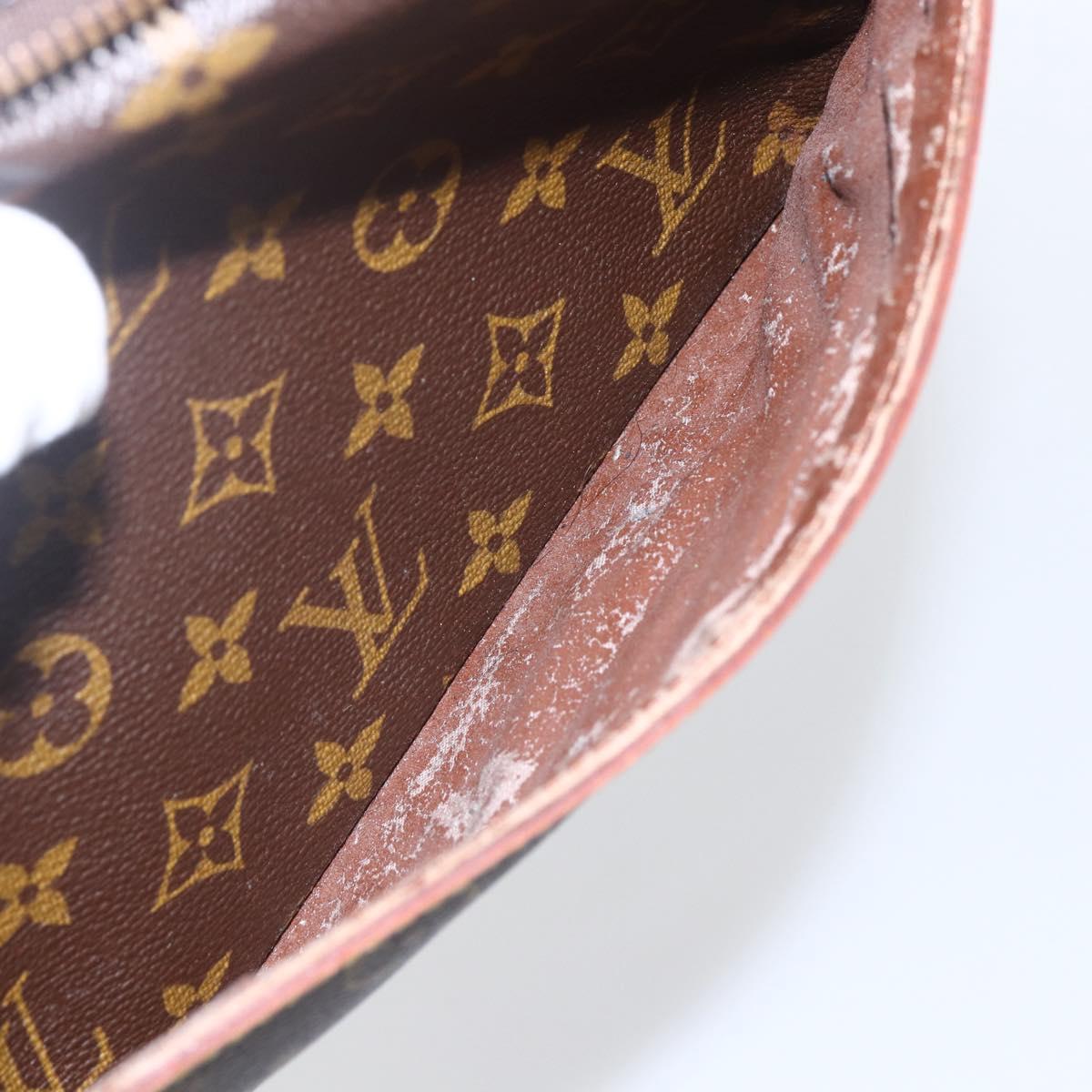 LOUIS VUITTON Monogram Compiegne 23 Clutch Bag M51847 LV Auth ka672