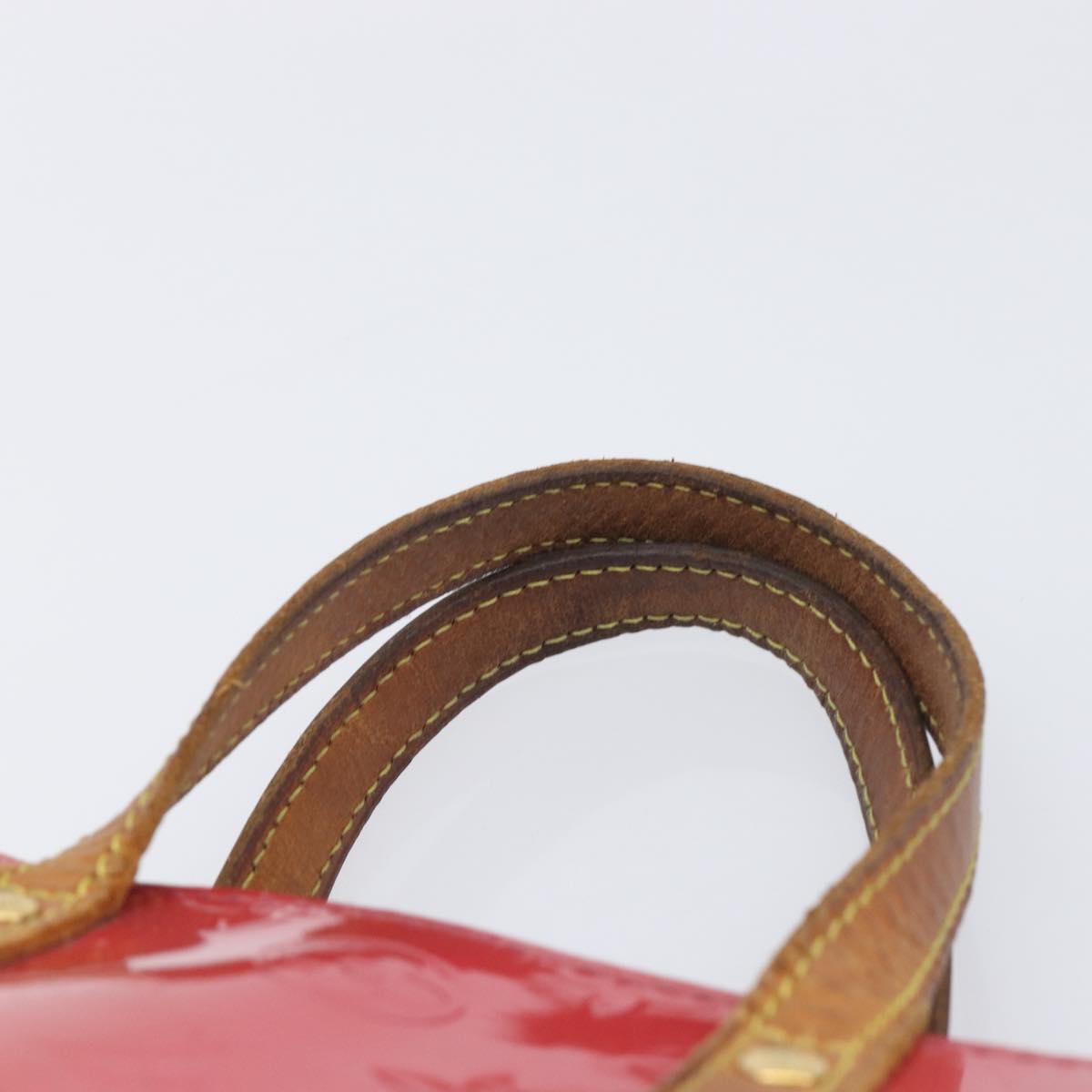 LOUIS VUITTON Monogram Vernis Reade PM Hand Bag Fran Boise M9132F LV Auth ka6729