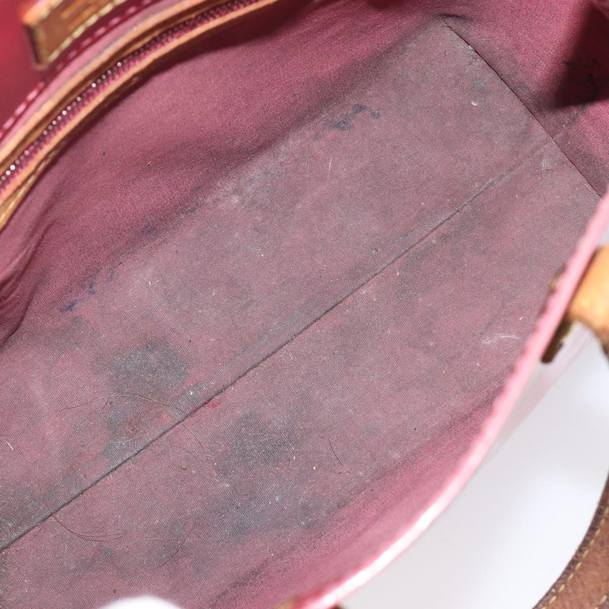 LOUIS VUITTON Monogram Vernis Reade PM Hand Bag Fran Boise M9132F LV Auth ka6729