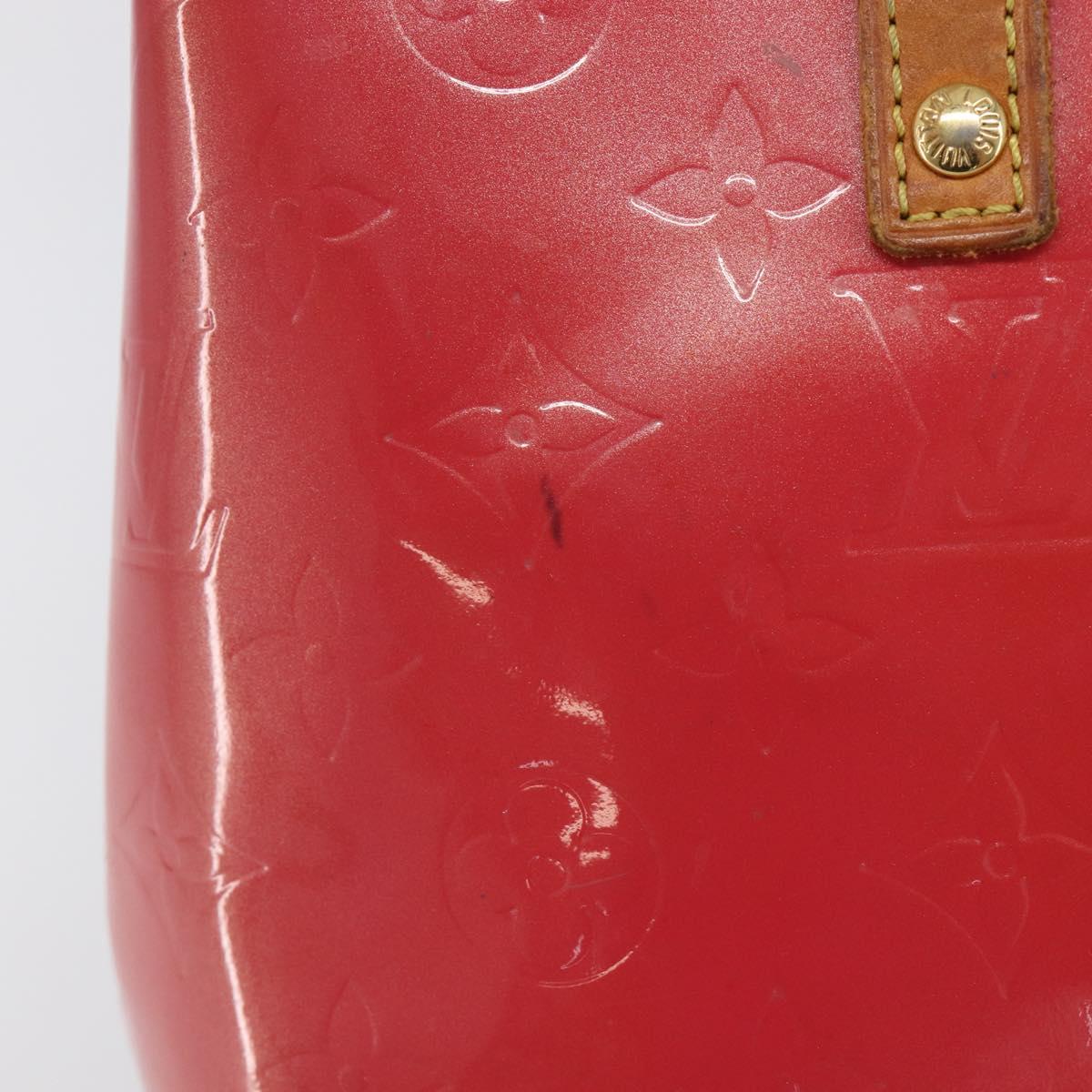 LOUIS VUITTON Monogram Vernis Reade PM Hand Bag Fran Boise M9132F LV Auth ka6729
