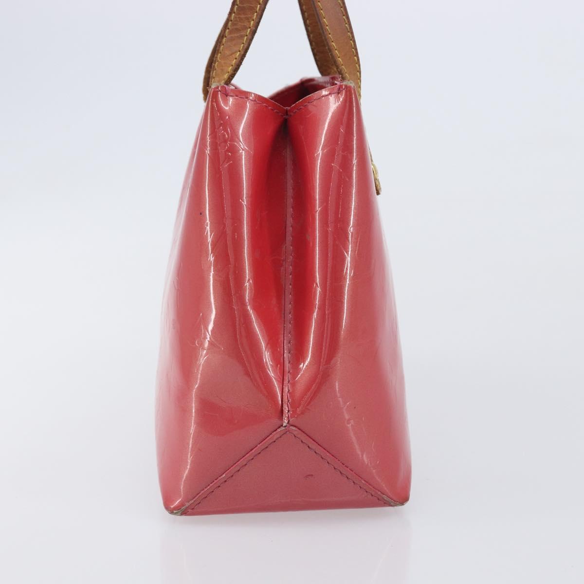 LOUIS VUITTON Monogram Vernis Reade PM Hand Bag Fran Boise M9132F LV Auth ka6729