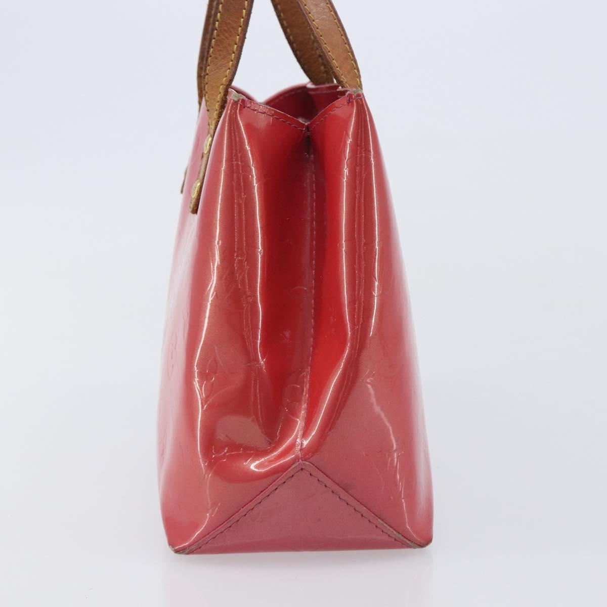 LOUIS VUITTON Monogram Vernis Reade PM Hand Bag Fran Boise M9132F LV Auth ka6729