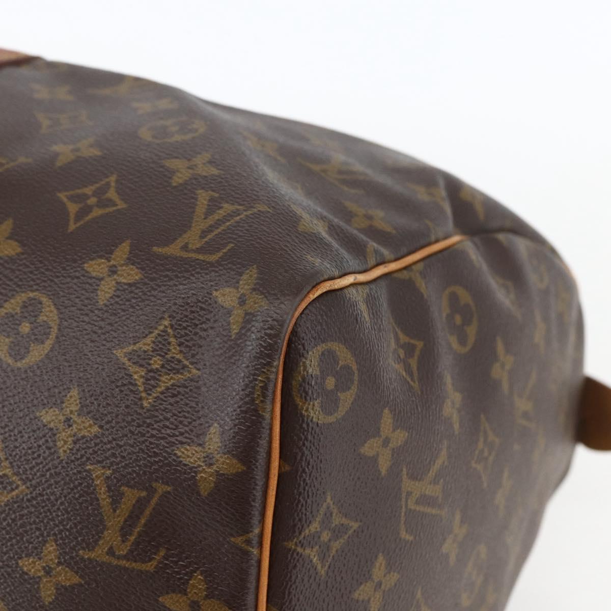 LOUIS VUITTON Monogram Keepall 45 Boston Bag M41428 LV Auth ka674