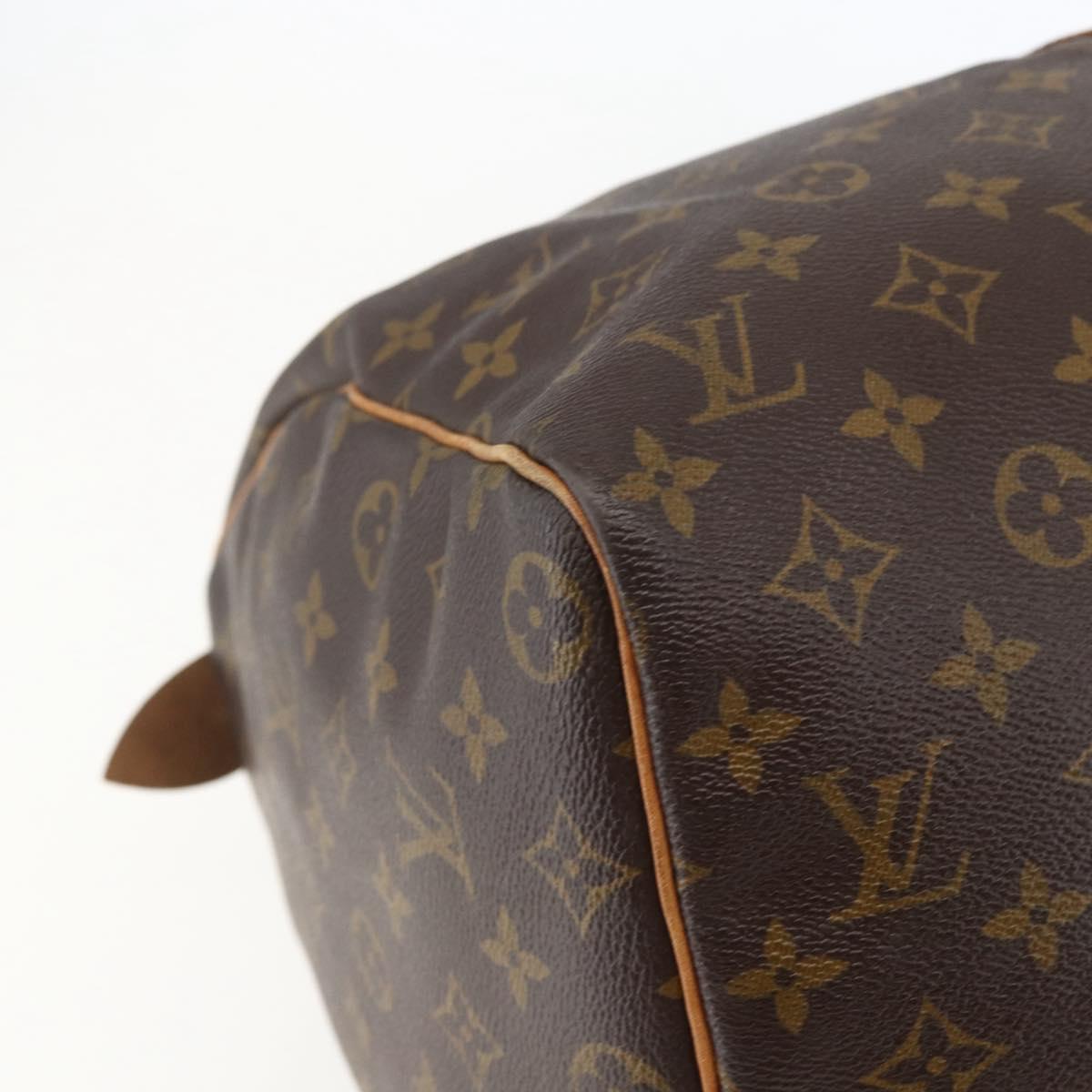 LOUIS VUITTON Monogram Keepall 45 Boston Bag M41428 LV Auth ka674