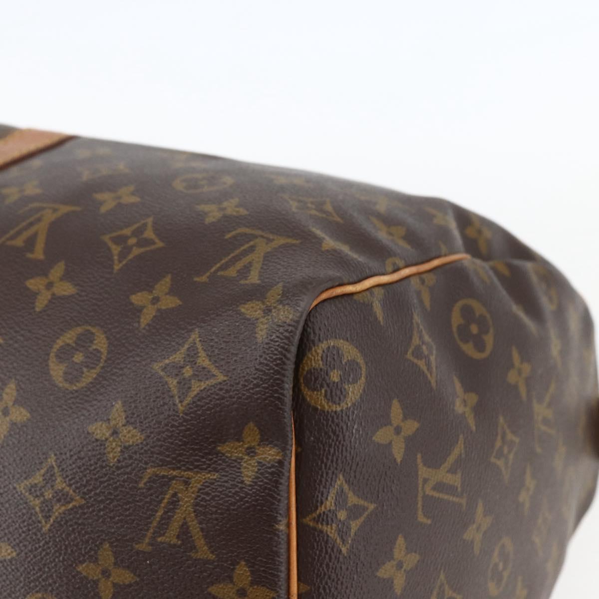 LOUIS VUITTON Monogram Keepall 45 Boston Bag M41428 LV Auth ka674