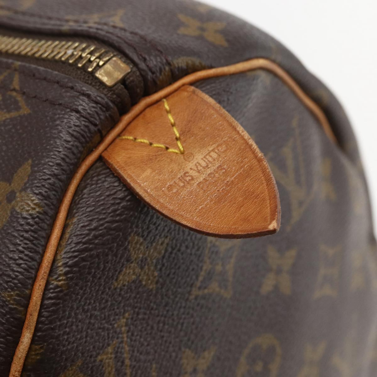 LOUIS VUITTON Monogram Keepall 45 Boston Bag M41428 LV Auth ka674