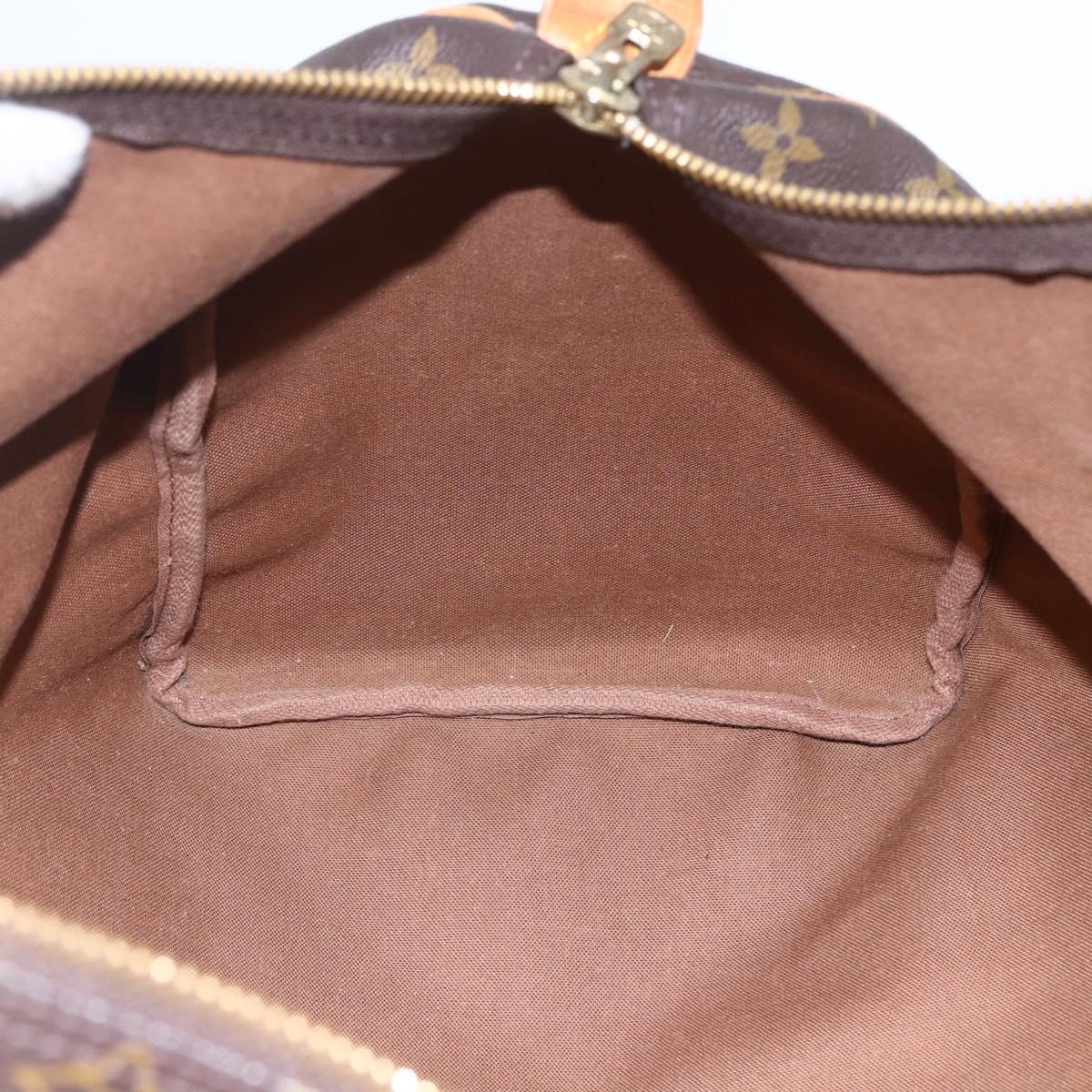 LOUIS VUITTON Monogram Keepall 45 Boston Bag M41428 LV Auth ka674