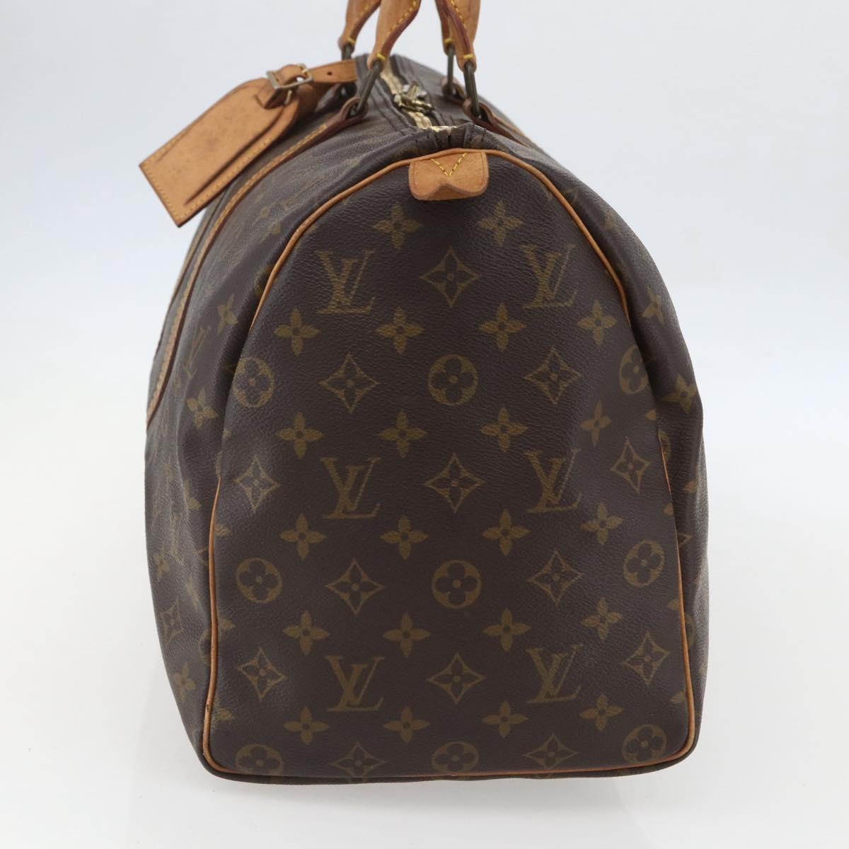 LOUIS VUITTON Monogram Keepall 45 Boston Bag M41428 LV Auth ka674
