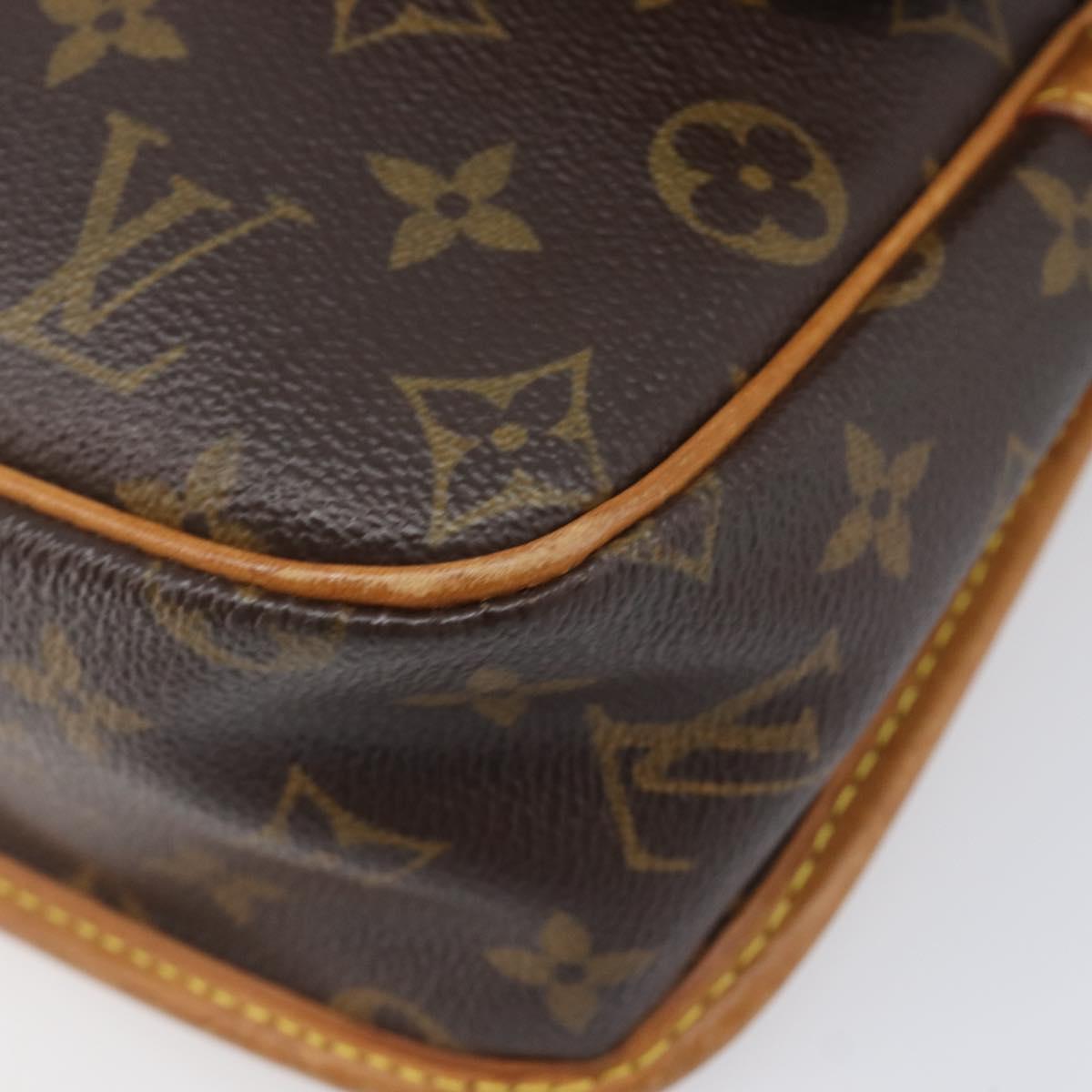 LOUIS VUITTON Monogram Sologne Shoulder Bag M42250 LV Auth ka6745A