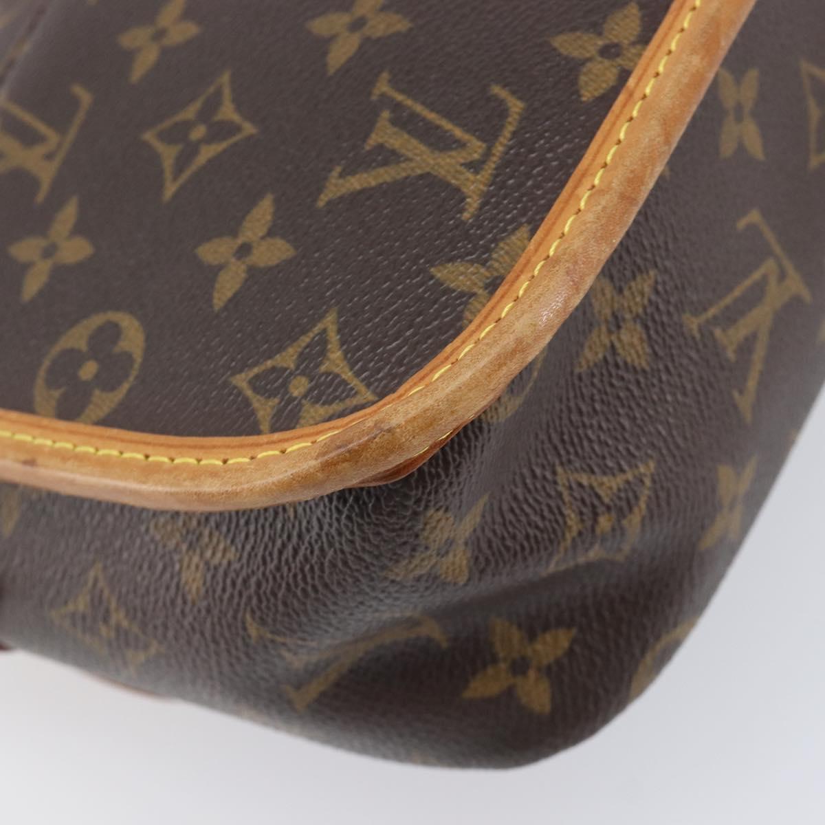 LOUIS VUITTON Monogram Sologne Shoulder Bag M42250 LV Auth ka6745A