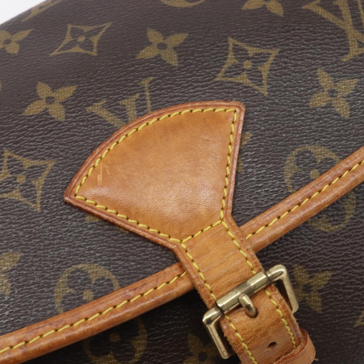 LOUIS VUITTON Monogram Sologne Shoulder Bag M42250 LV Auth ka6745A