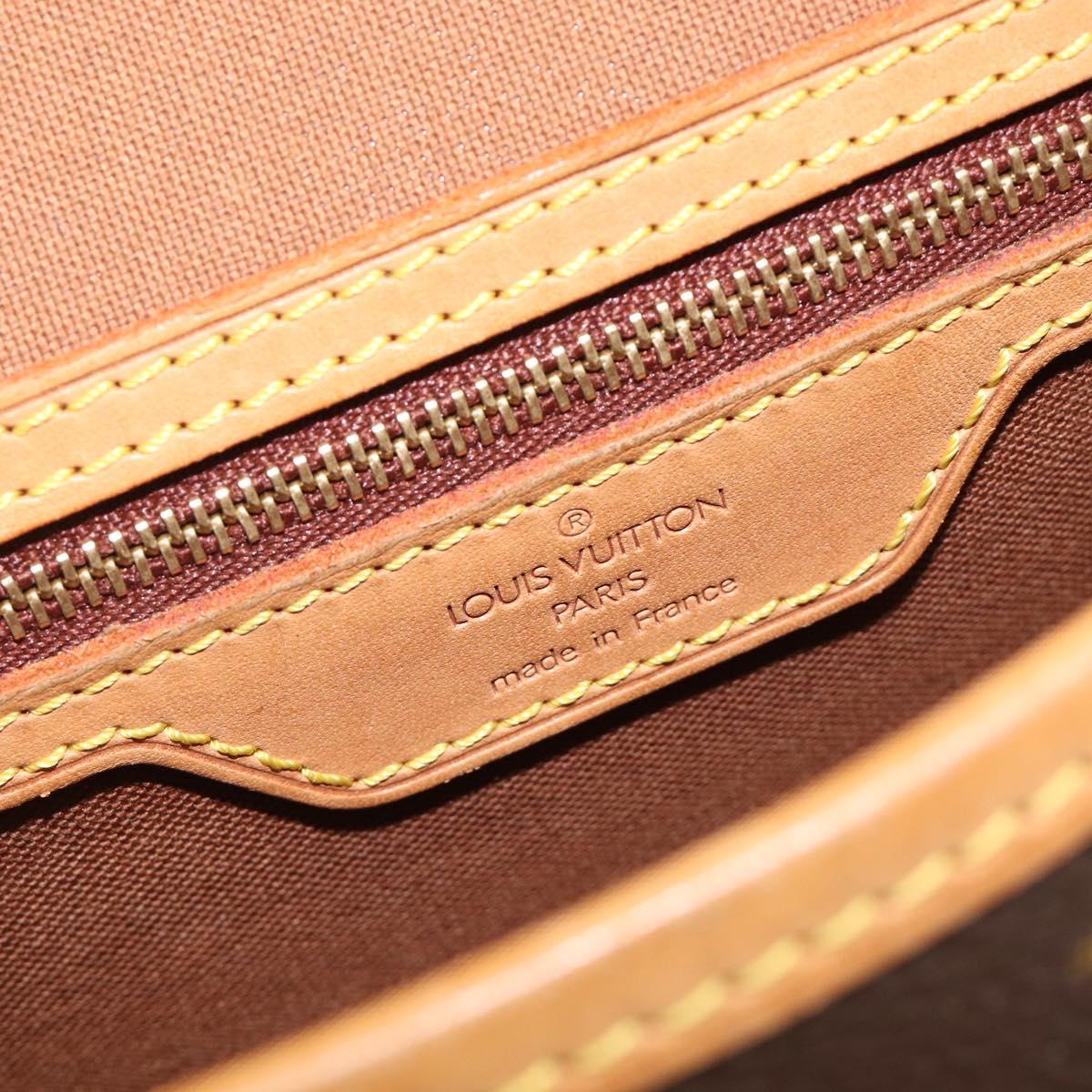 LOUIS VUITTON Monogram Sologne Shoulder Bag M42250 LV Auth ka6745A