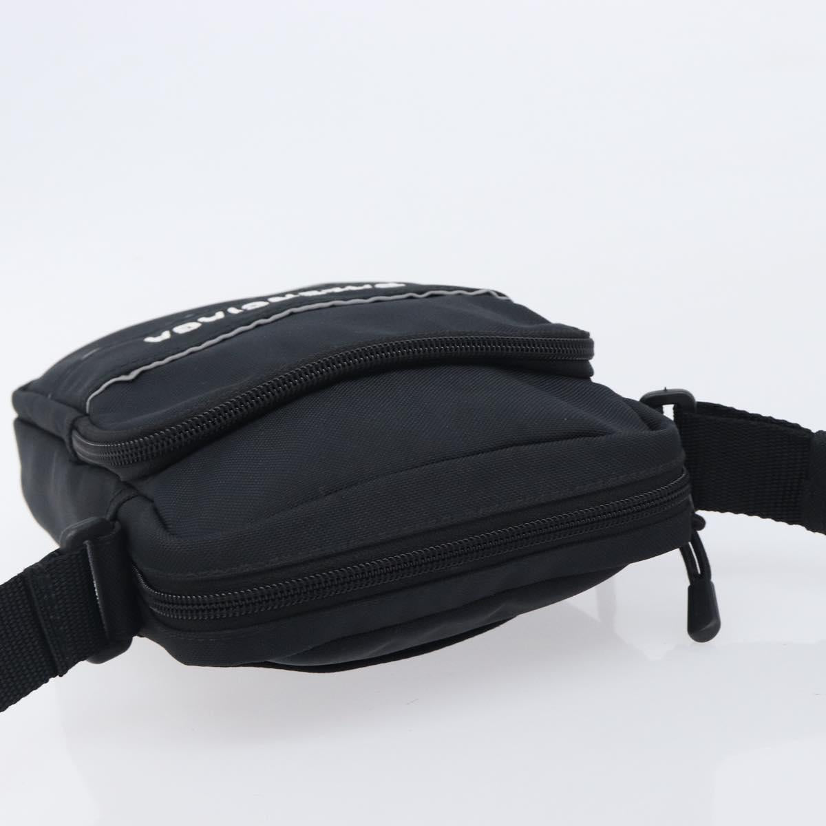 Balenciaga Sports Messenger Bag S Shoulder Bag Nylon Black 638657 Auth ka6757A