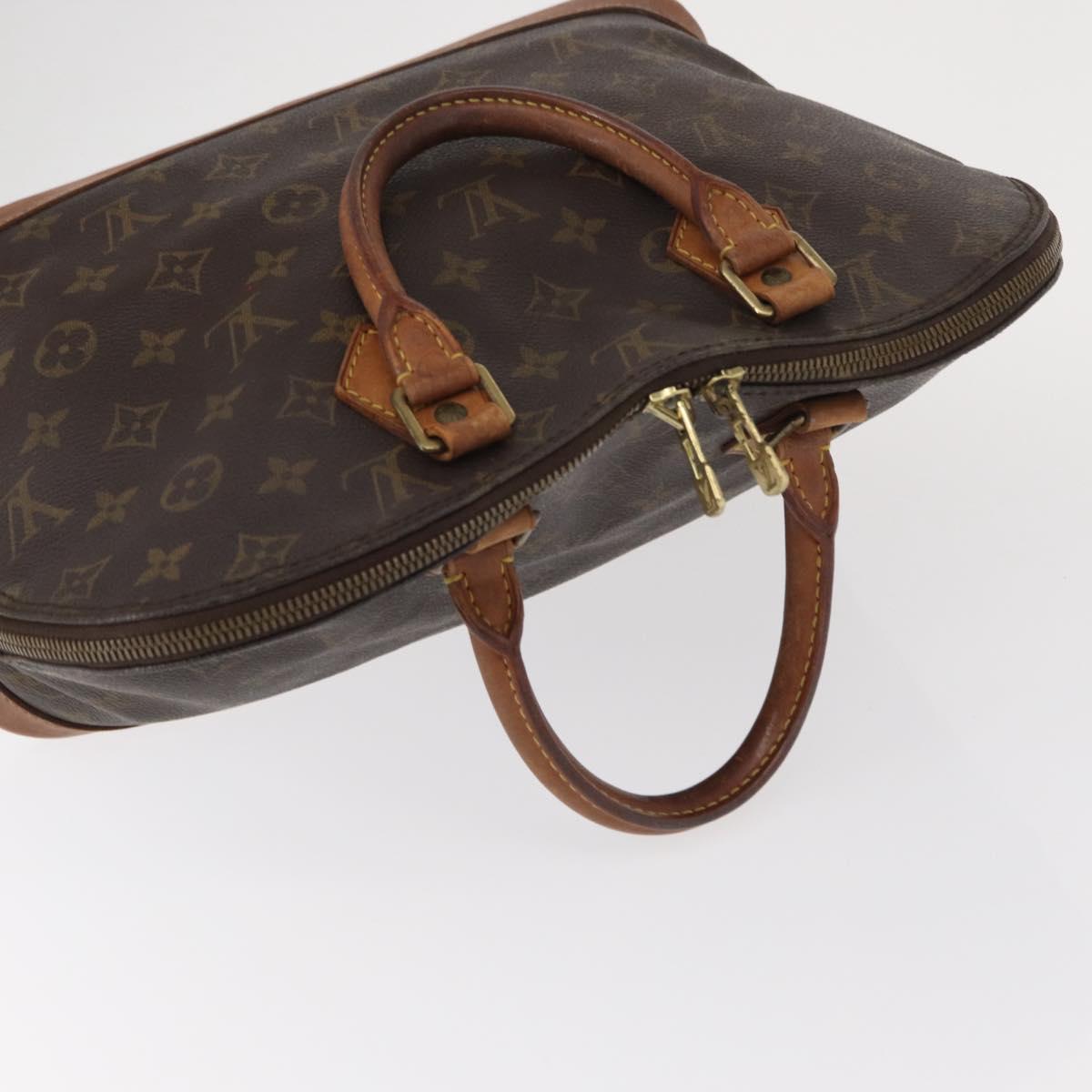 LOUIS VUITTON Monogram Alma Hand Bag M51130 LV Auth ka676