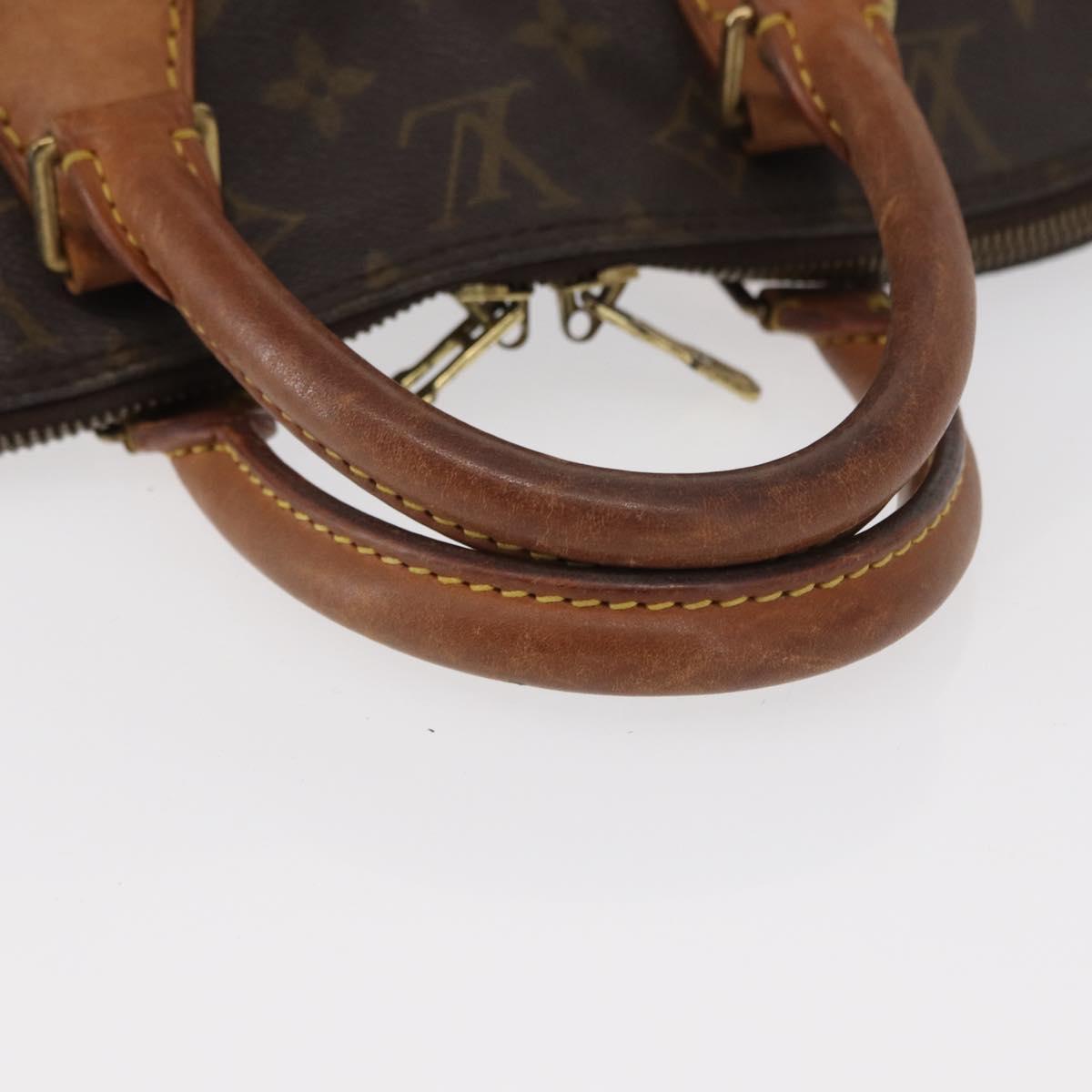 LOUIS VUITTON Monogram Alma Hand Bag M51130 LV Auth ka676