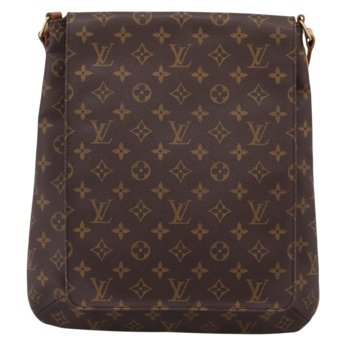 LOUIS VUITTON Monogram Musette Shoulder Bag M51256 LV Auth ka6762A
