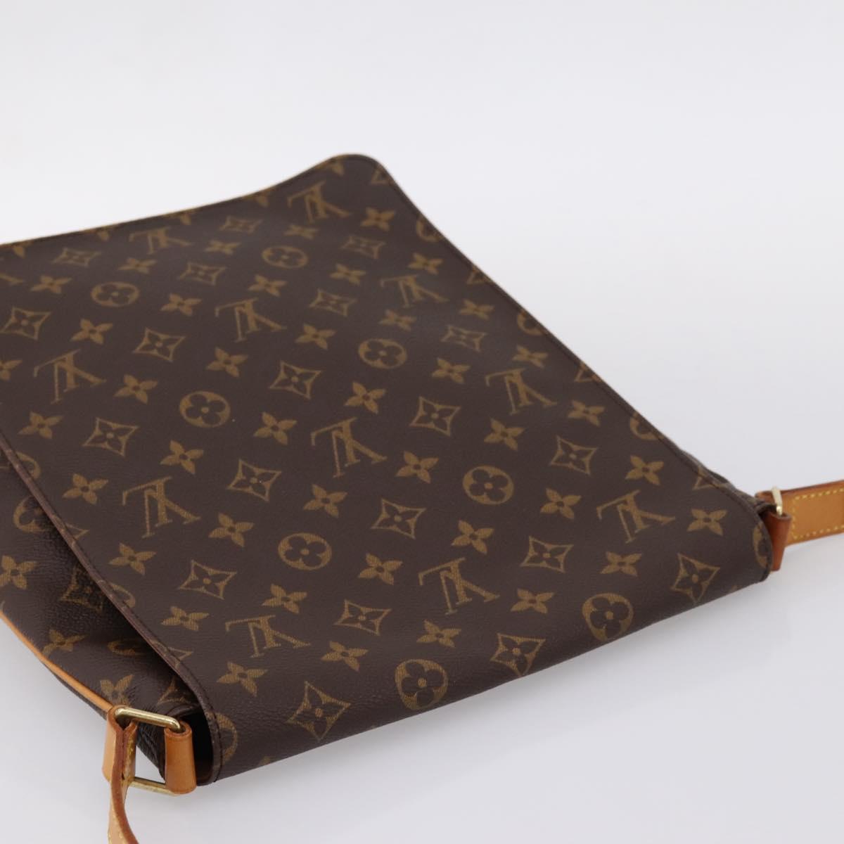 LOUIS VUITTON Monogram Musette Shoulder Bag M51256 LV Auth ka6762A